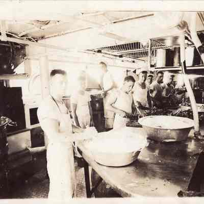 USS New York galley
