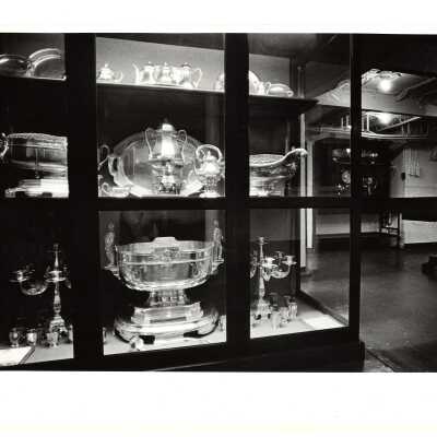 Silver Service in Wardroom 1978