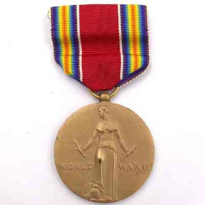 Lewis's WWII Victory medal
