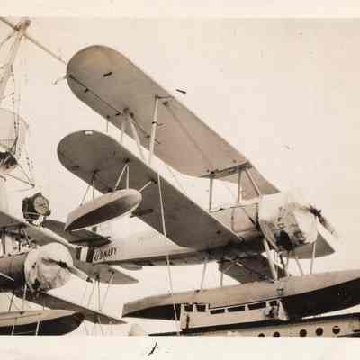 Two spotter planes