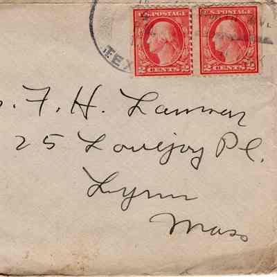 Jan 4, 1919 envelope