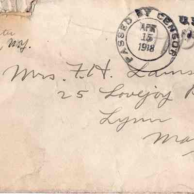 Apr 15, 1918 envelope