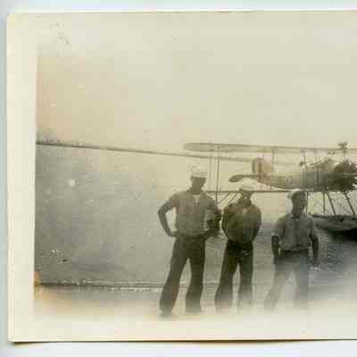 USS Texas Seaplane