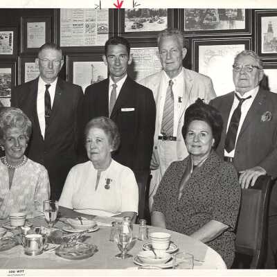Battleship Texas Commissioners and Harry Thomas (Supt)