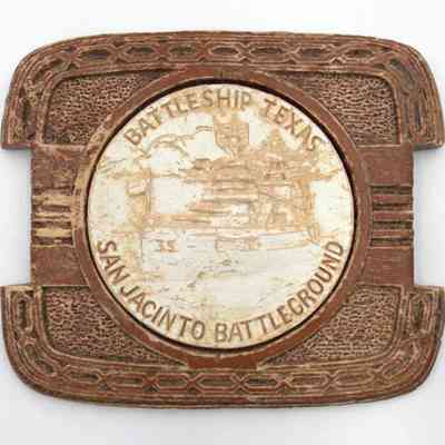 Battleship Texas box lid