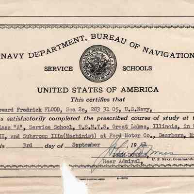 Flood's certification