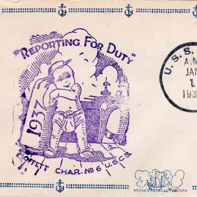 Jan 1, 1937 envelope