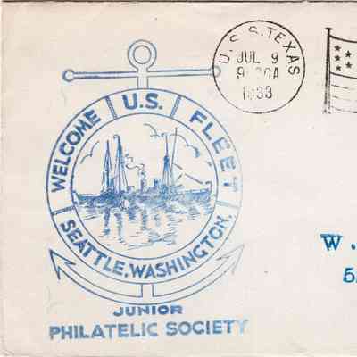 Jul 9, 1933 envelope