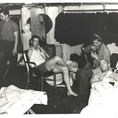 Wounded Rangers Battleship Texas