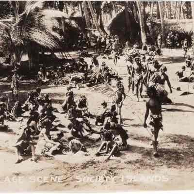 Village scene