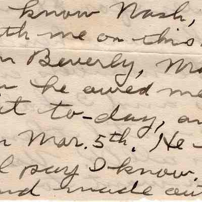 Feb 8, 1919 letter fragment