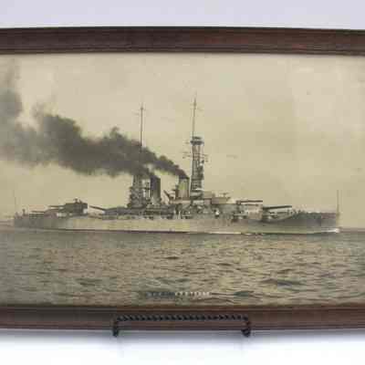 Texas underway (framed)