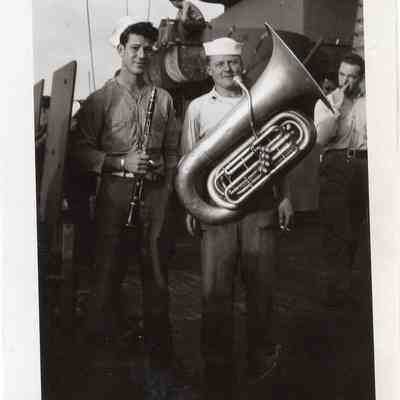 Clarinet and Tuba players