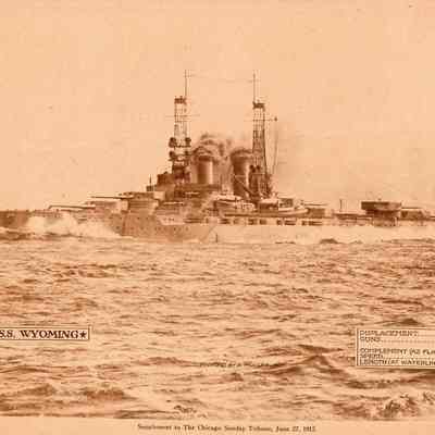Chicago Tribune USS Wyoming