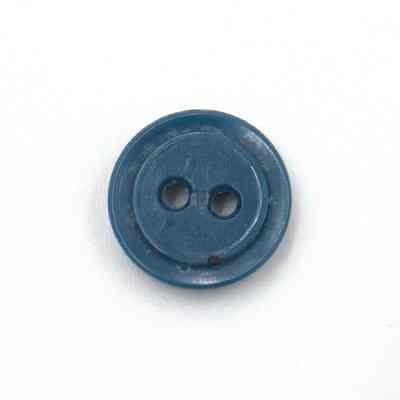 NY sewing blue button