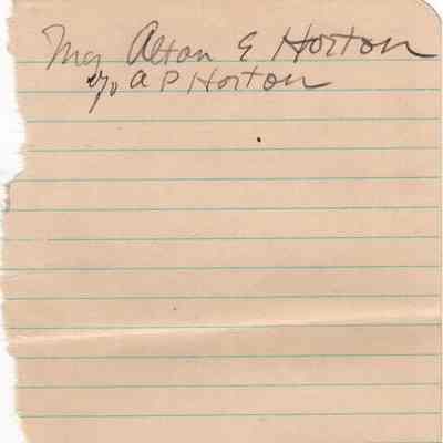 1943 fleet notebook page
