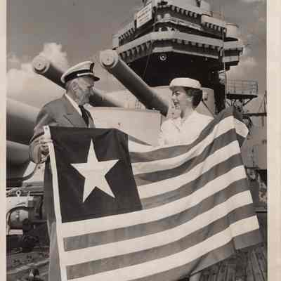 Republic of Texas naval ensign press photo
