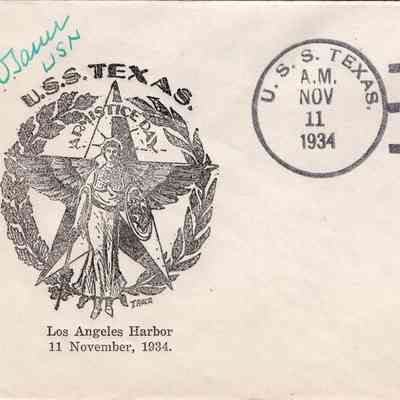Nov 11, 1934 envelope