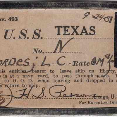 Cordes's liberty pass