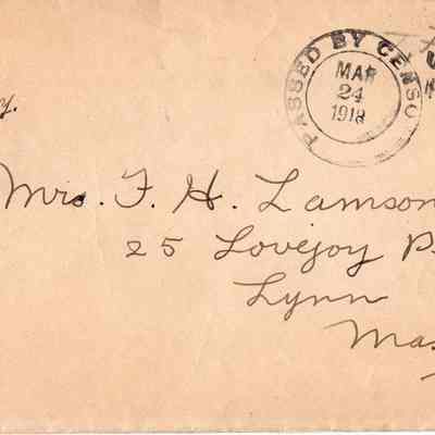 Mar 24, 1918 envelope