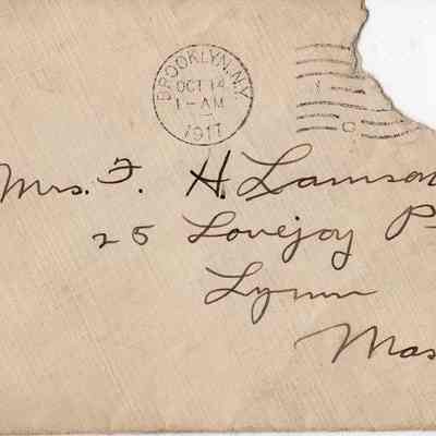 Oct 14, 1917 envelope
