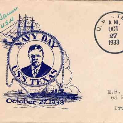Oct 27, 1933 envelope