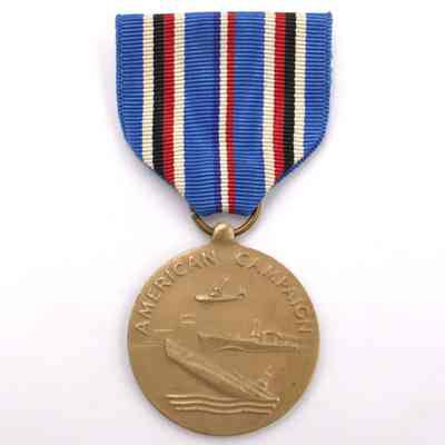 Lewis's American Campaign medal