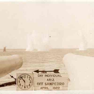 April 1922 target practice