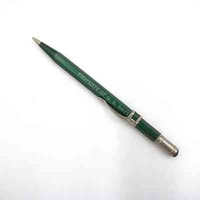 Green USN pencil