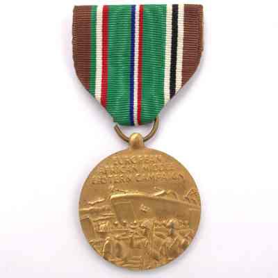 Lewis's European Campaign medal