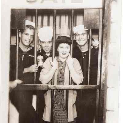 Group in mock jail
