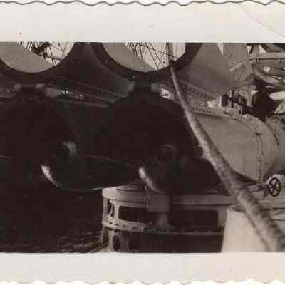 Twin torpedo tubes