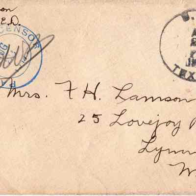 Aug 22, 1917 envelope