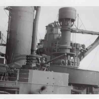 Smoke stack & aft fire control