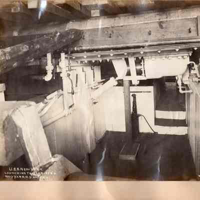 USS New York launching trigger