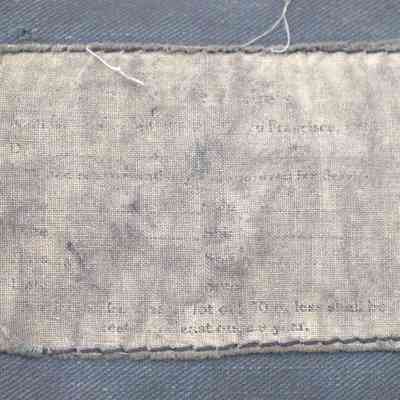 patch in interior of 2024.1013.49.1: The contents are significantly faded but identify San Francisco as the point of origin.