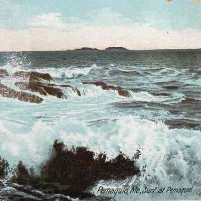 Pemaquid postcard