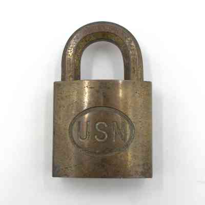 Brass USN lock