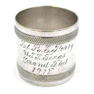 R.E. Perry's napkin ring