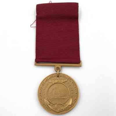 Burkart's Good Conduct medal