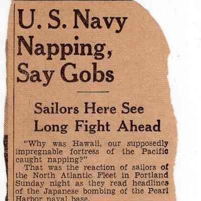 U.S. Navy Napping