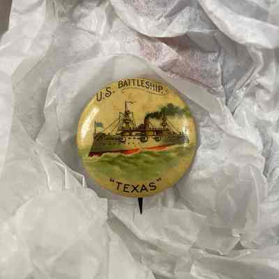 1st Battleship Texas pin
