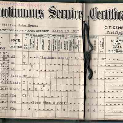 Continuous Service Certificate