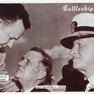 Battleship Texas leaders
