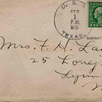 Feb 1, 1919 envelope