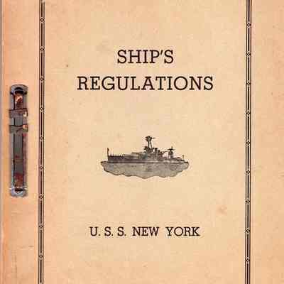 Ship's Regulations U.S.S. New York