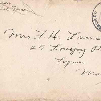 Oct 20, 1918 envelope
