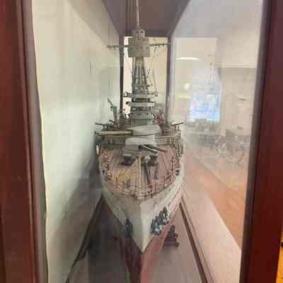 Front of model