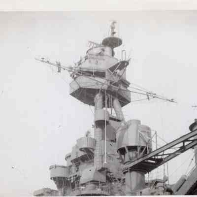 Foremast from aft