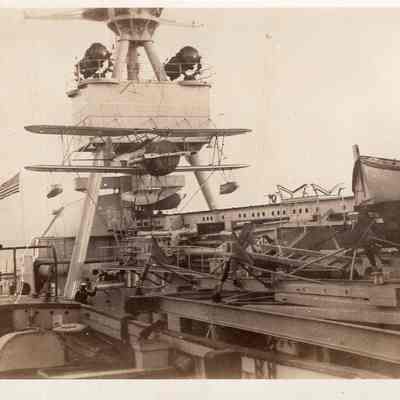 NY float plane on catapult
